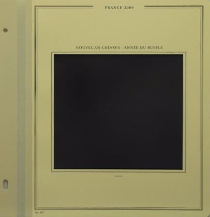 Feuille Présidence année du buffle 2009 Ceres PF09AC