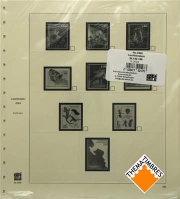Feuilles Liechtenstein 2024 SAFE DUAL 2505-24