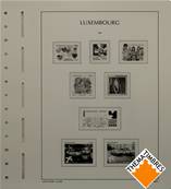 Feuilles Luxembourg 2025 à pochettes SF Leuchtturm N17SF-25 100260