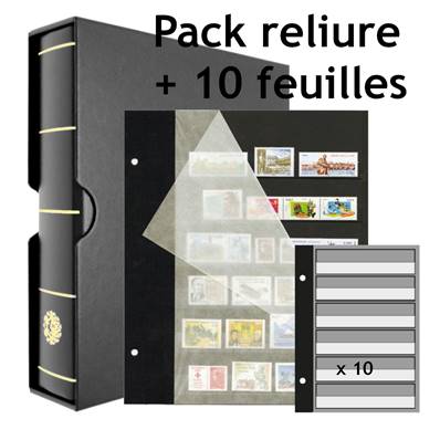 Offre Album Futura noir et 10 RECHARGES C50 Yvert et Tellier 27591