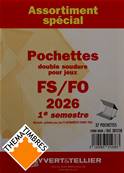 Pochettes 1er semestre 2026 pour FS FO Yvert et Tellier 301238