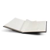 classeur pour timbres 32 pages blanches BASIC W32 noir Leuchtturm 324812