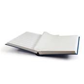 classeur pour timbres 64 pages blanches BASIC W64 bleu Leuchtturm 327876