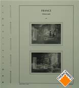 Feuilles SF timbres crypto de France de 2024 Leuchtturm N15CRYPTOSF/24 373589