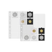 5 feuilles Numis 12 cases 50 mm Leuchtturm NK50 310444