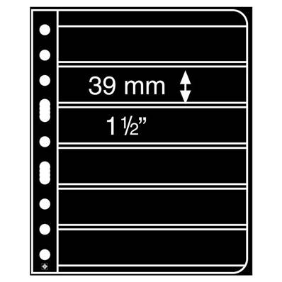 5 Feuilles noires Vario 6S Leuchtturm 310707