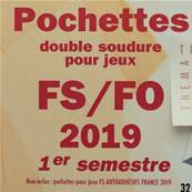 Pochettes 1er semestre 2019 pour FS FO Yvert et Tellier 134444