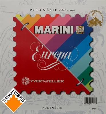 Jeu Polynesie Francaise 2025 Yvert et Tellier MARINI 301183