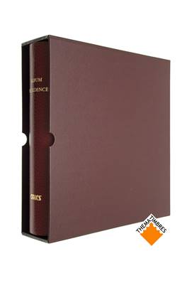 Reliure presidence Pega 030 Bordeaux avec étui 030E Ceres PRP