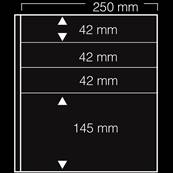 5 Feuilles noires Garant 3+1 bandes 7241 SAFE