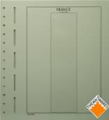 1 Feuille vierge pour carnet journee du timbre 237x58mm France Leuchtturm 336593