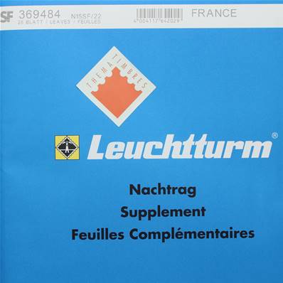 Feuilles SF timbres de France de 2022 Leuchtturm N15SF/22 369484