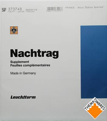 Feuille France 2024 Blocs Edition Spéciale SF Leuchtturm 373748