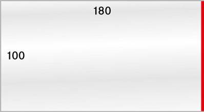 50 gaines de protection PVC 180 x 100 mm 883P