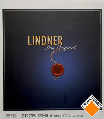 Complement Andorre Espagnol 2025 LINDNER T123-16-2025