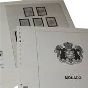 Feuilles Monaco 1986  1991 Lindner  T186/86