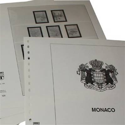 Feuilles Monaco 1986 à 1991 Lindner  T186/86