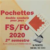 Pochettes 2e semestre 2020 pour Futura FS FO Yvert et Tellier 135413