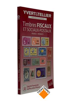 Les Timbres fiscaux et socio postaux version 2026 Yvert et Tellier