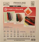 Jeu France SC 2022 timbres du 2e semestre Yvert et Tellier 137580