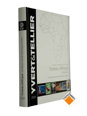 Catalogue de cotation vol 1  Timbres d'Afrique 2026 Yvert & Tellier 138974