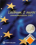 feuilles 2 Euros commemoratifs 2025 caravelle Yvert et Tellier 301189