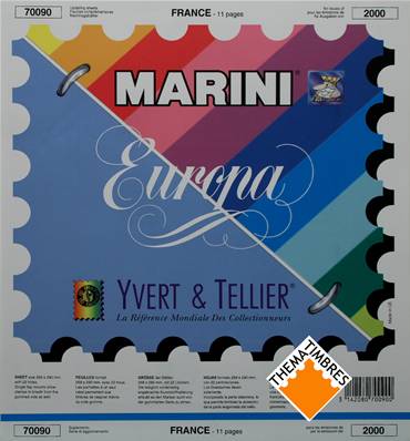 Jeu France 2000 Yvert et Tellier Marini 70090