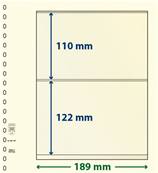 10 feuilles neutres LINDNER T 802207P