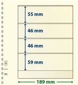 10 feuilles neutres LINDNER T 802404P