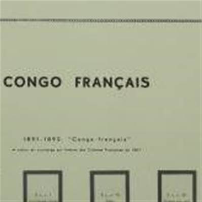 CONGO FRANCAIS 1891-1933 avec pochettes MOC 330912