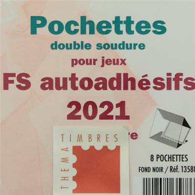 Pochettes 1er sem 2021 Futura FS autoadhesifs Yvert & Tellier 135886