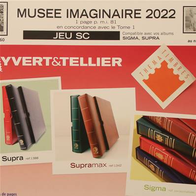 Jeu France Musée Imaginaire SC 2022 Yvert et Tellier 137582