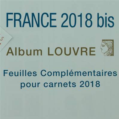 Feuilles complementaires pour carnets 2018 Louvre Edition Ceres