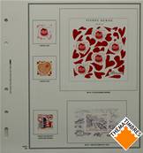 Feuilles France 2025 complet Album Louvre Edition Ceres FF25C