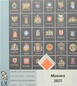 Feuilles Luxe MONACO 2021 DAVO 6751