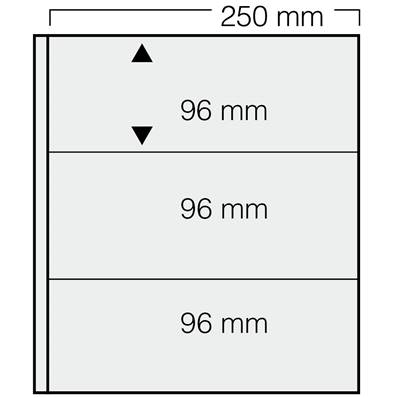 5 Feuilles blanches Garant 3 bandes 723 SAFE