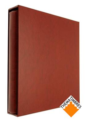 Reliure 777 et boitier assorti 787 Yokama bordeaux Safe