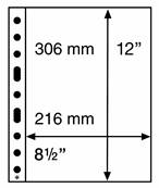 5 Feuilles Transparentes GRANDE 1C Leuchtturm 321709