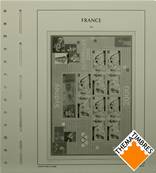 Feuille France 2000 minifeuilles à pochettes SF Leuchtturm N15K SF/00
