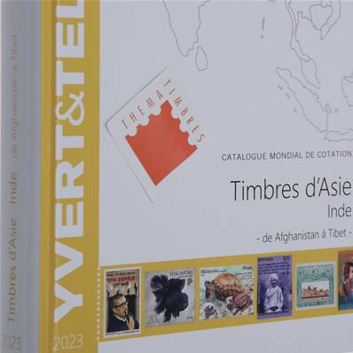 Catalogue de cotation des Timbres d'Asie INDE 2023 Yvert & Tellier 137976
