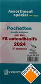 Pochettes 2e sem 2024 Futura FS autoadhesifs Yvert & Tellier 138721