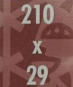 25 bandes 210 mm x 29 mm simple soudure fond noir Yvert 18029