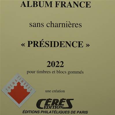 Jeu Presidence 2022 France sans charniere Ceres PF22