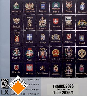Feuilles 1 ace Luxe France 2026 1er semestre DAVO 37156