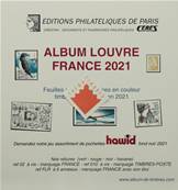 Feuilles France 2021 Album Louvre Edition Ceres FF21