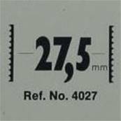 22 bandes Hawid double soudure fond noir 210 x 27.5 mm HA4027