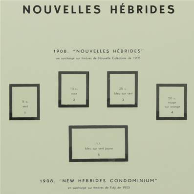 Nouvelles Hebrides 1908-1979 avec pochettes MOC 341267