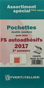 Pochettes 2e sem 2017 Futura FS autoadhesifs Yvert & Tellier 110026