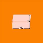 10 pochettes 102 x 77  double soudure fond transparent YT191028