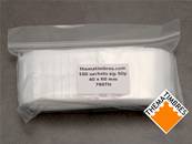 100 sachets multi usage fermeture zip 40 x 60 mm 780TH